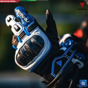 Ones Again Ventilated Full-Finger Motorcycle Gloves with Touch Screen & TPU Protection