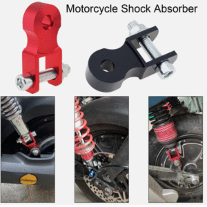 Universal Motorcycle Scooter Rear Shock Absorber Riser Height Extension & Screws