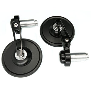 Motorcycle Rear View Side  Round Mirror(Adjustable)