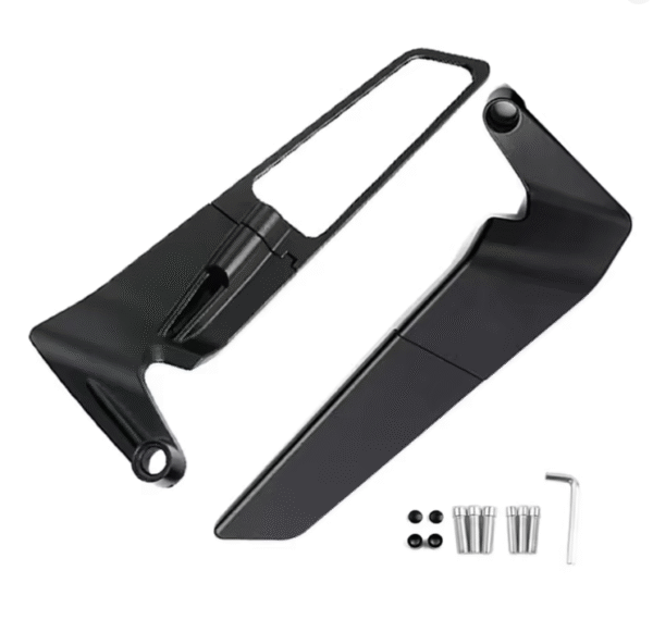 Universal Motorcycle Mirror Wind Wing side Rear View Reversing mirror - Image 4