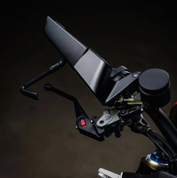 Universal Motorcycle Mirror Wind Wing side Rear View Reversing mirror - Image 7